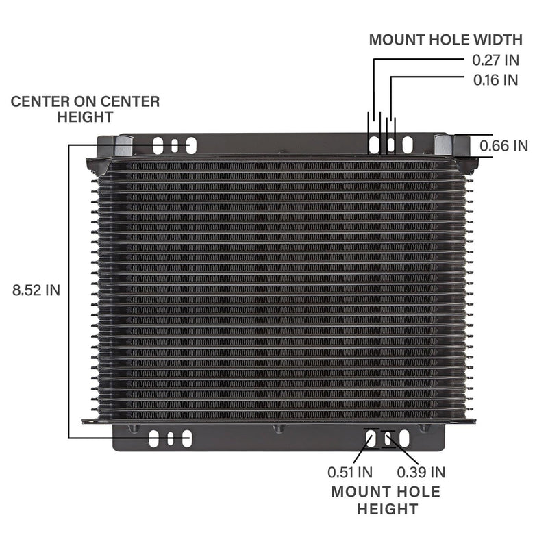 Oil Cooler Proform - 25 Row Universal 69570-25