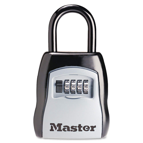 Set Your Own Combination Master Lock 3-1/4in (83mm) Wide Portable Lock Box - Lot of 2
