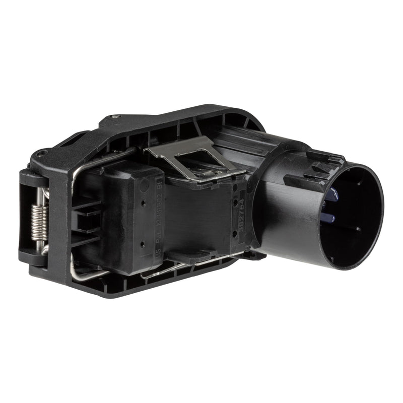 CURT 57015 Dual-Output OEM Replacement Vehicle-Side 7-Pin, 4-Pin Connectors, Plugs into Any USCAR Socket