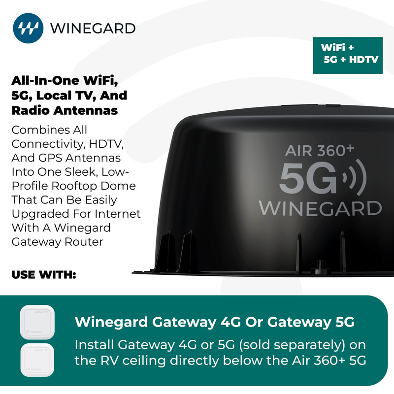 Winegard Air 360+ 5G AR2-5G1
