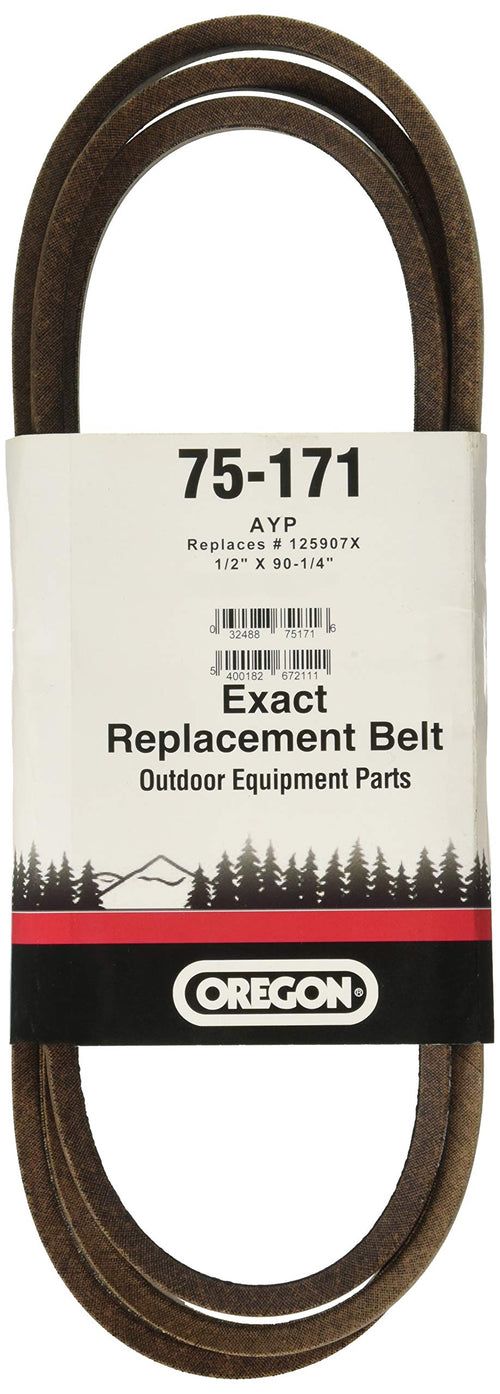 75-171 Oregon 1/2" by 90-1/4" Lawn Mower Belts