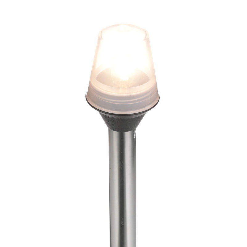 5122-08-7 Attwood All-Round Fixed Base Navigation Light, Black Base, 8-Inch
