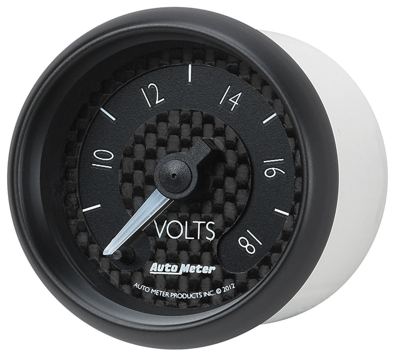 GT Series Auto Meter Electric Voltmeter Gauge 8091