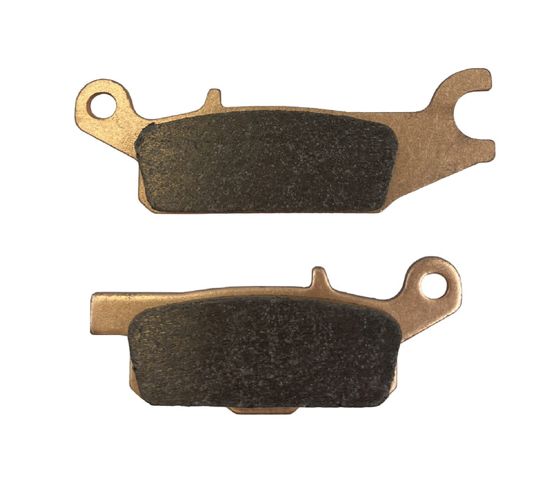 Demon Front/Rear Left Sintered Brake Pads for Yamaha Grizzly 550/700, Metallic Material Sintered For Better Grip, Reduced Brake Fade, Instant Braking (See Fitment Details in Description)