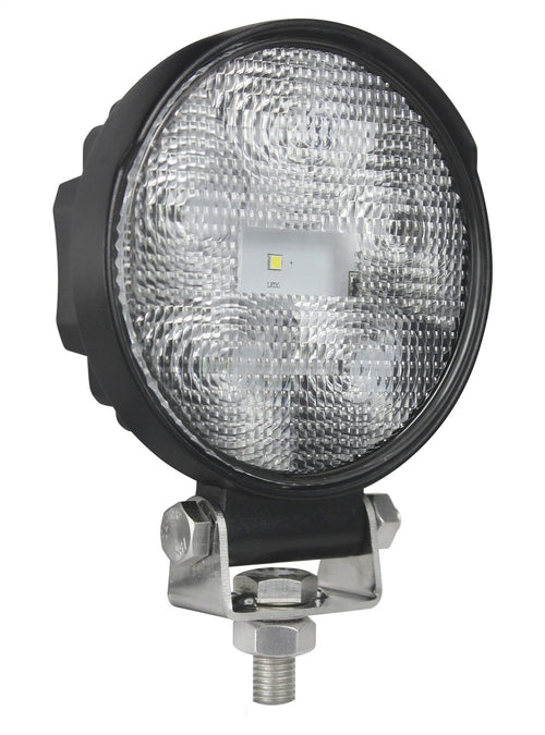 5 Round LED Close Range Worklight HELLA 357108001, Black ValueFit