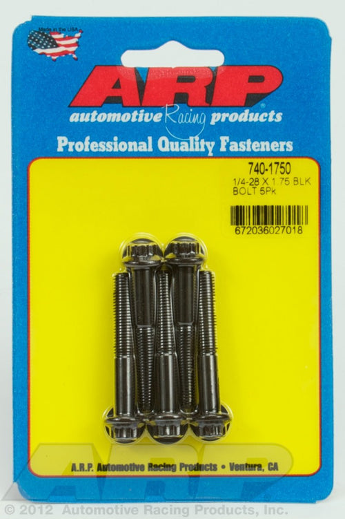 Black ARP (740-1750) Oxide Bolt