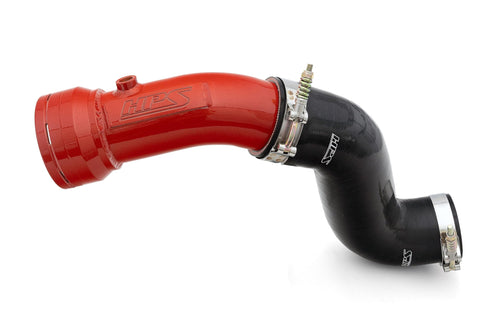 HPS Intercooler Red Charge Pipe Kit Cold Side Compatible for 2017-2023 Ford F250 F350 F450 F550 Superduty Powerstroke 6.7L Diesel Turbo, 17-155R