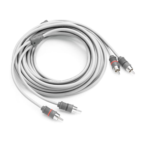 18' Clarion CMC-GRYAIC2-18 2 Channel Marine Grade RCA Style Audio Interconnect