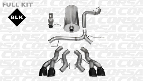 Cat-Back CORSA Exhaust System 14886BLK