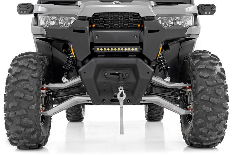 Rough Country Adjustable Vertex Front Coilover Shocks w/Remote Reservoir for Can-Am Defender HD5/HD8/HD9/HD10 - UTV Suspension Shocks, Set of 2