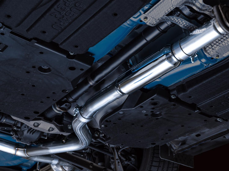 WRX Exhaust AWE Tuning - Stainless Steel, Black