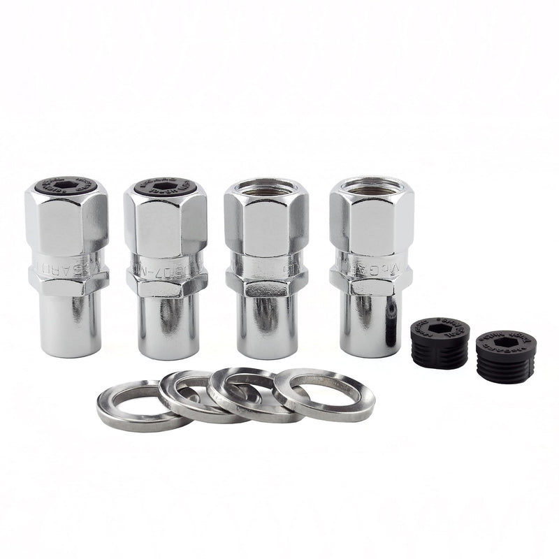 Chrome Racing Style McGard 69106 .746" Shank Lug Nuts (7/16"-20 Thread Size) - Box of 100