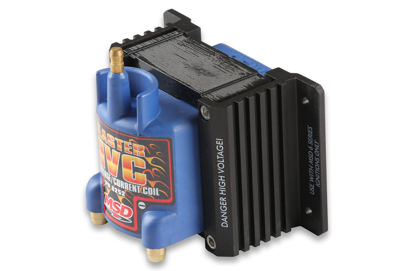 Blaster HVC Series MSD 8252 Ignition Coil, Road Course/Circle Track with 6 series ignition, Blue, Individual