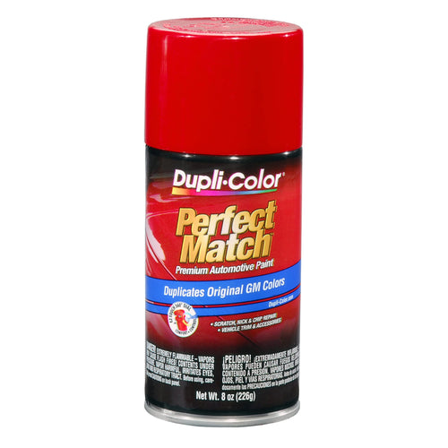 Perfect Match Dupli-Color Automotive Spray Paint – General Motors Bright Red, 81 WA8774 – 8 oz. Aerosol Can