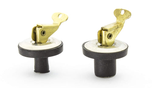 Moeller Marine Baitwell/Bailer Plugs 053075-10, 3/4" Pair, Brass