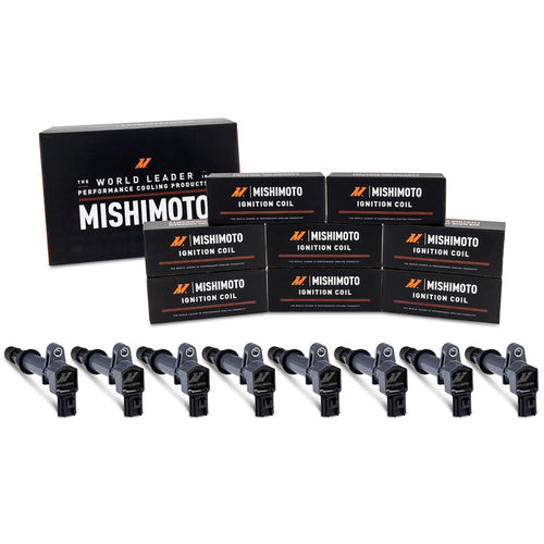 Mishimoto 8-Pack Ignition Coil compatible with Dodge Ram 1500 4.7L 2002-2007