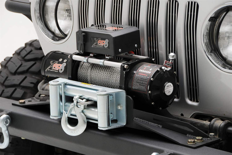 WINCH SmittyBilt PLATE RAISED YJ/TJ - SB2802