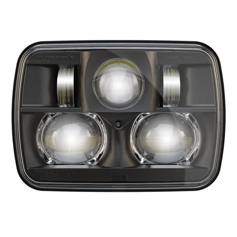 8900-Ev2 J.W. SPEAKER 12/24V Dot/Ece Non-HTD Black
