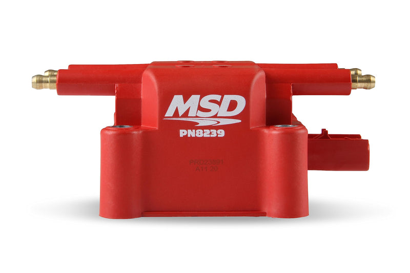 Individual MSD 8239 Ignition Coil, Red