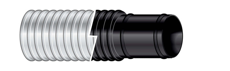 5/8"X50' Black Sierra Bilgeflex Marine Hose 116-120-0586B
