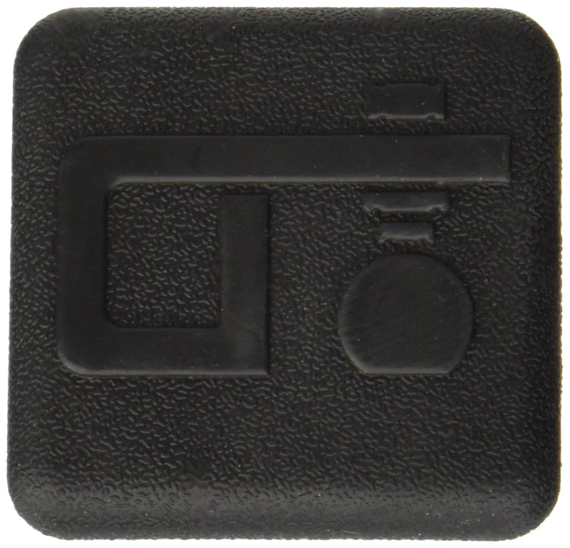 Black Draw-Tite Hitch Receiver Cover 2211