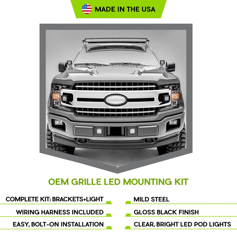 ZROADZ Front Grille Z415751-KIT, 1 Pack