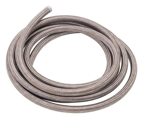 Russell Edelbrock 632220 ProFlex -12AN Stainless Steel Braided Hose - 10 Feet, Silver, 12AN - 0.750 in.
