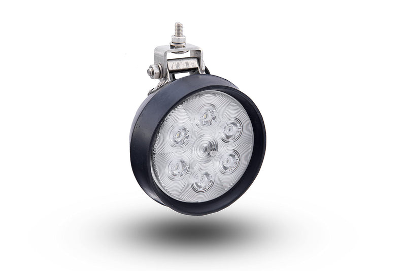 A.R.E. Lighting System Rival | 23705-81256 1 | 4.8" LED Round Work Light, 1400 Lumens (does not come with wiring harness/switches),Black Housing/White Light