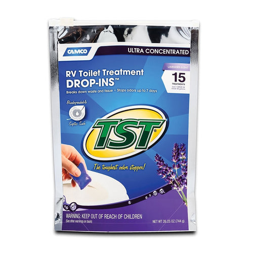 Lavender TST Drop-Ins Holding Tank Treatment - Pack of 15