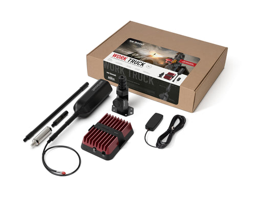 weBoost Work Truck – Cell Phone Booster for Professional-Grade Utility, Fleet & Rugged Vehicles | 5G & 4G LTE Boosts All U.S. Carriers | Quick Release Detachable Antenna | Made in USA | FCC Approved