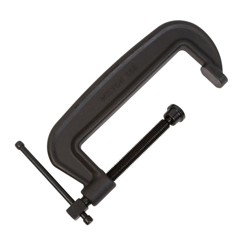 Brute Force Wilton C-Clamp, 7-3/4" Opening, 2-5/8" Throat, 12500 Lbs. Clamping Force (Model 108)