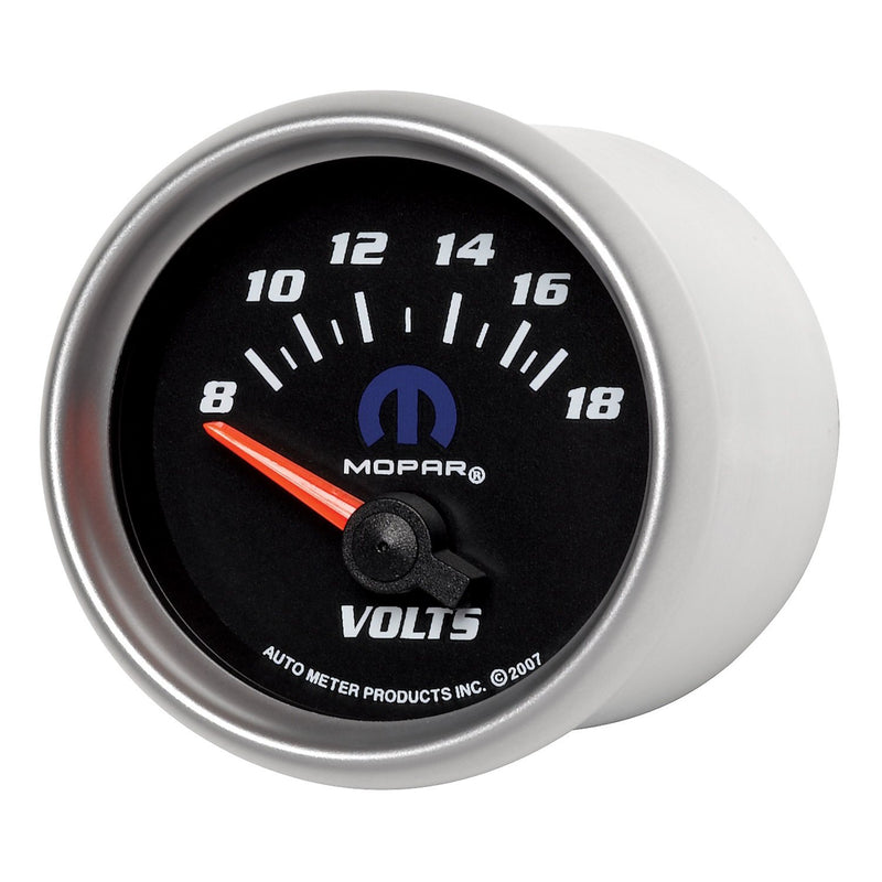 MOPAR Auto Meter 880021 Electric Voltmeter Gauge