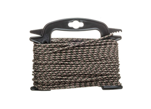 Attwood Camouflage Cord Utility Line 11718-2, Diamond-Braided MFP Cord, 1/8-Inch Thick, 100 Feet Long, Camouflage Colors