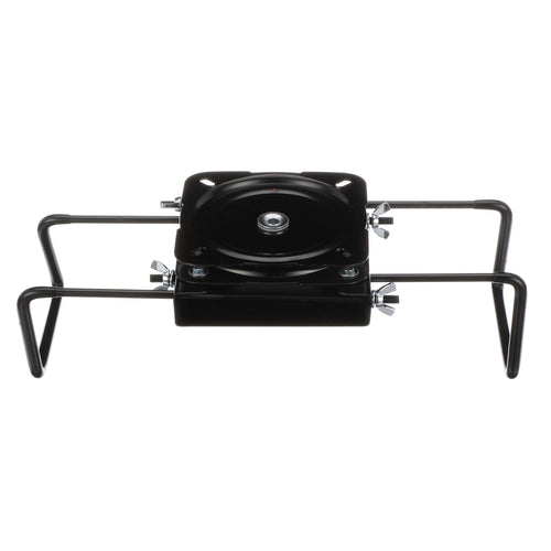 attwood Seat Mount 15700-3, Clamp-On with Swivel, Adjusts from 7 ½ inches to 18 inches, Black, Powder-Coated Aluminum