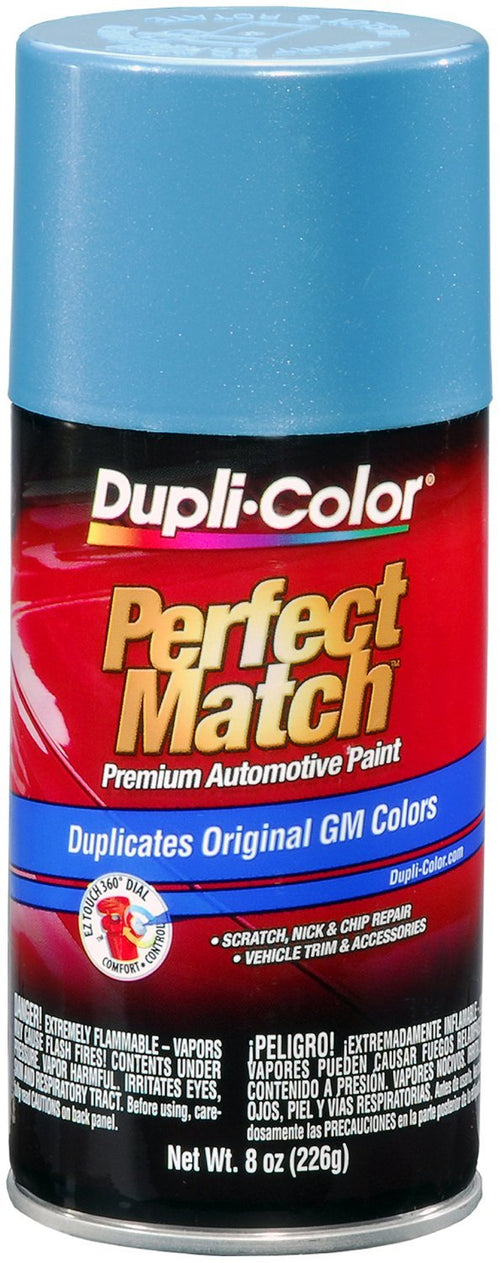 Light Blue Dupli-Color Perfect Match Premium Automotive Paint, 8 oz (M)