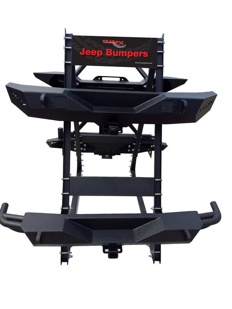 QD1000JB - TrailFX Display Rack Compatible with/Replacement for Jeep Bumper