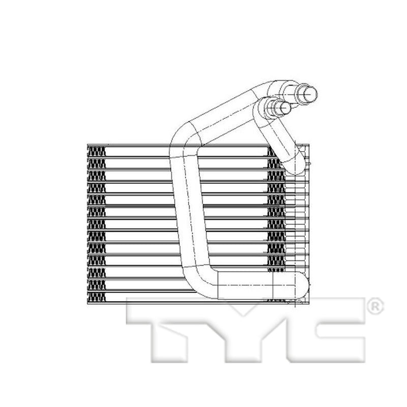 Replacement TYC 97202 Evaporator TYC