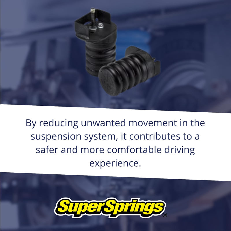 SumoSprings Rear for Ford E-350|E-450, Black | SuperSprings SSR-130-47