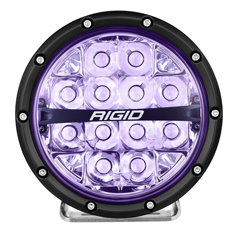 6in Rigid Industries 360-Series LED Off-Road Spot Beam - RGBW (Pair)
