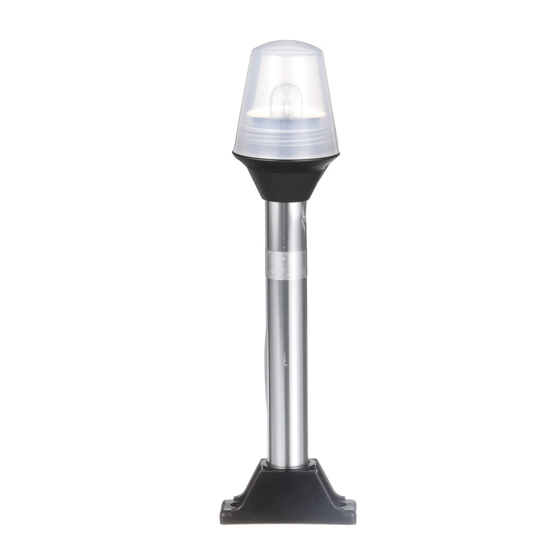 5122-08-7 Attwood All-Round Fixed Base Navigation Light, Black Base, 8-Inch