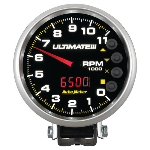 Auto Meter Ultimate Plus 6888 Playback Tachometer,5.000 in.