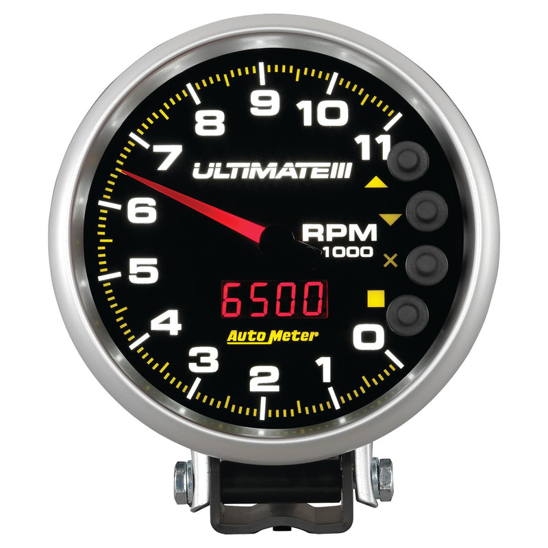 Auto Meter Ultimate Plus 6888 Playback Tachometer,5.000 in.