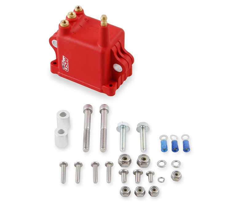 High Output MSD 8280 Ignition Coil for Pro CDI 600, Individual, Red
