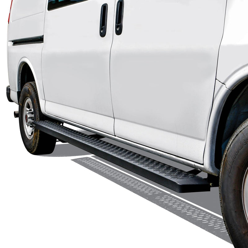 27-81005 Westin Grate Steps Running Boards 46" Driver & 97" Passenger Side Textured Black Pair
