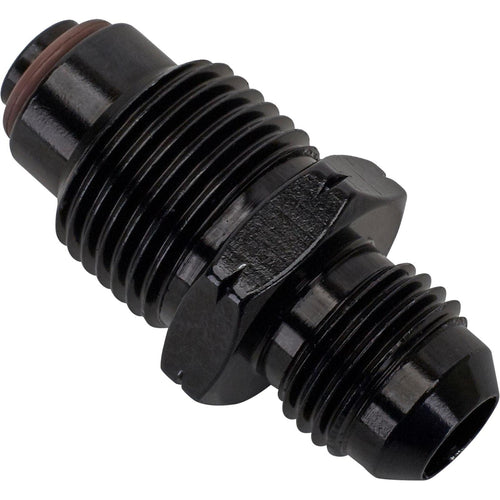 Fragola Performance Systems #6 X 18Mm X 1.5 Male Adapter-F.I. Black 491964-BL