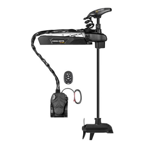 Minn Kota Quest Ultrex Brushless Bow-Mount Electric Trolling Motor with Dual Spectrum Chirp Sonar – 90/115 Lb. Thrust, 52 in. Shaft, Freshwater
