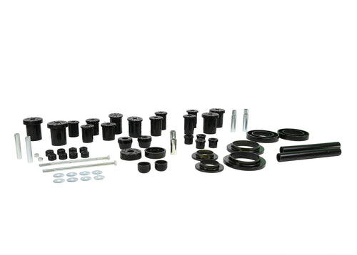Nolathane F&R REV002.0122 Suspension Bushing Kit; fits Ford Mustang 00-04, Black