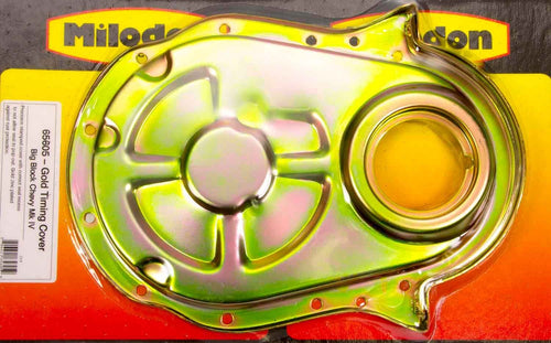 Gold Timing Cover Milodon 65605 for Big Block Chevy