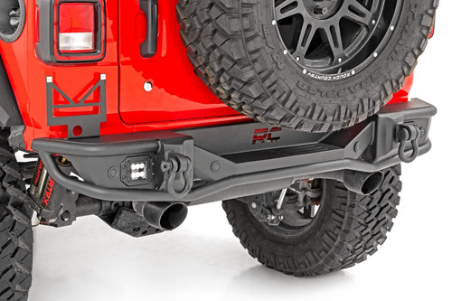 Rough Country Rear Tubular Bumper for Jeep Wrangler JL/Wrangler Unlimited (2018-2024)