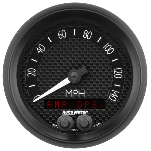 Speedometer AutoMeter 8080 Gauge, 3 3/8", 140Mph, GPS, Gt